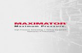Maximator Company Brochure EN 01/2013
