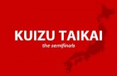 Kuizu Taikai Semifinals - Japanese Day 2014
