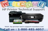 Hp printer  tech support 1 800-485-4057