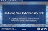 Webinar - Reducing Your Cybersecurity Risk