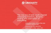 The new era of bots, multi-channel messaging solutions, dynamic routing and automation of everything