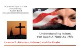 Lesson 3   Abraham Ishmael and the Kaaba