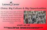 China: Big Culture & Big Opportunities