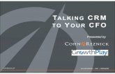 Talking CRM to your CFO