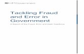 Tackling Fraud and Error in Government: A Report of the Fraud ...