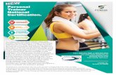 NEW - Personal Trainer National Certification