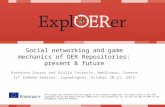 Social networking and game mechanics of OER repositories: present and future