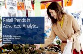 Retail trends in advanced analytics