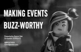 Social Media X Events: Making Your Events Buzz-worthy
