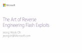 The art of reverse engineering flash exploits