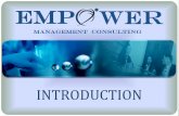 EMPOWER Management Consulting Introduction