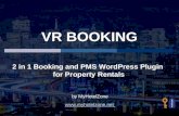 VR Booking - 2 in 1 WordPress Plugin for Accommodation Rentals