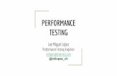 Performance testing presentation