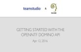Getting Started with the OpenNTF Domino API