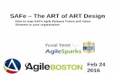 The Art of SAFe ART/VS Design - Agile Boston Meetup - Feb 2016