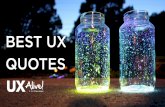Best UX Quotes!