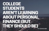 College Students Aren't Learning About Personal Finance (But They Should Be)