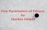 Five parameters of fitness by hockey helper