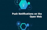 Push notification to the open web