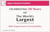 Yeppar Augmented Reality project for Jaipur Literature Fasitival