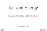 The Internet of Things and Energy - ThingMonk 2015