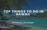 Top Things to do in Hawaii