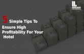 Boost your hotel’s profitability with these 5 simple revenue management tips