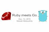 Ruby meets Go