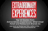 Top 10 Quotes from Extraordinary Experiences