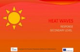 Secondary - Heatwaves - Response