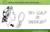10 Best Natural homemade remedies for dandruff