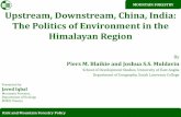 Upstream, downstream, china, india