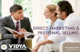 Direct Marketing & Personal Selling