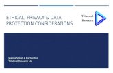 Overview of privacy and data protection considerations for DEVELOP