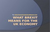 What Brexit Means for the UK Economy