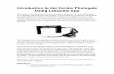 LabQuest Introduction to the Vernier Photogate
