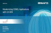 Modernizing COBOL Applications with CA GEN