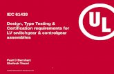 IEC 61439 Design, Type Testing & Certification...