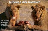 Is Sharing a Moral Imperative?