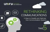 Take 5 - 5 ways to simplify your communications UK
