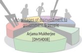 Disinvestment of Govt. - Advantages