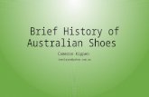 Brief history of Australian Shoes