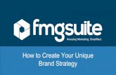 How to Create Your Unique Brand Strategy