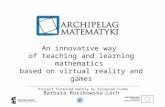 Scientix 10th SPNE Brussels 26 Feb 2016: Archipelag Matematyki