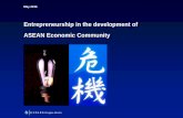 Entrepreneurship in the development of ASEAN Economic Community