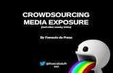 Crowdsourcing Media exposure