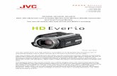 GZ-HD40, GZ-HD30, GZ-HD10 New JVC HD Everio Line Includes