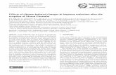 Effects of climate-induced changes in isoprene emissions after the ...