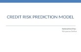 Credit risk scoring model final