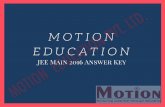 JEE Main 2016 Solutions, JEE Main 2016 Answer Key